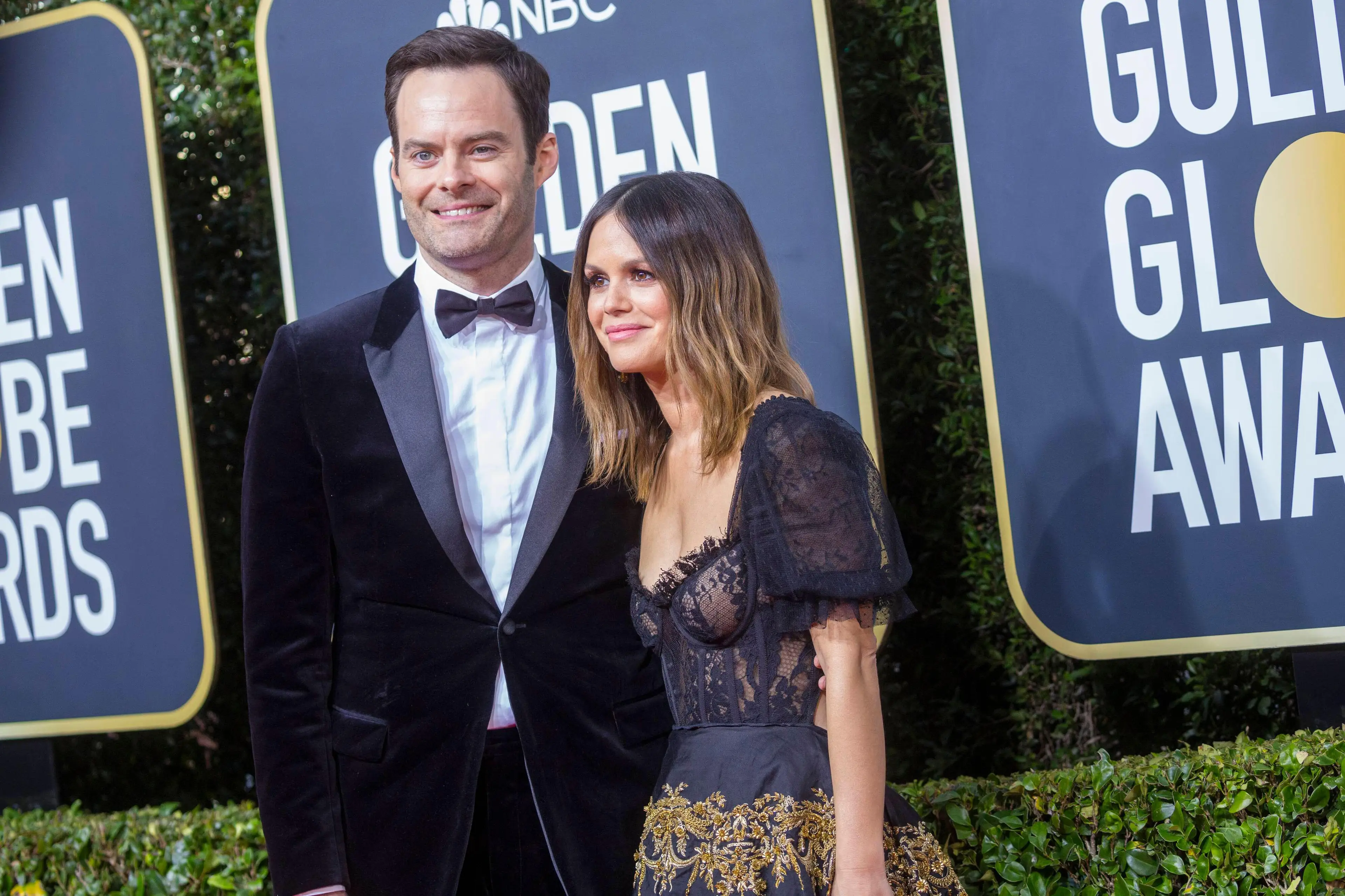 Bill Hader and Rachel Bilson.
