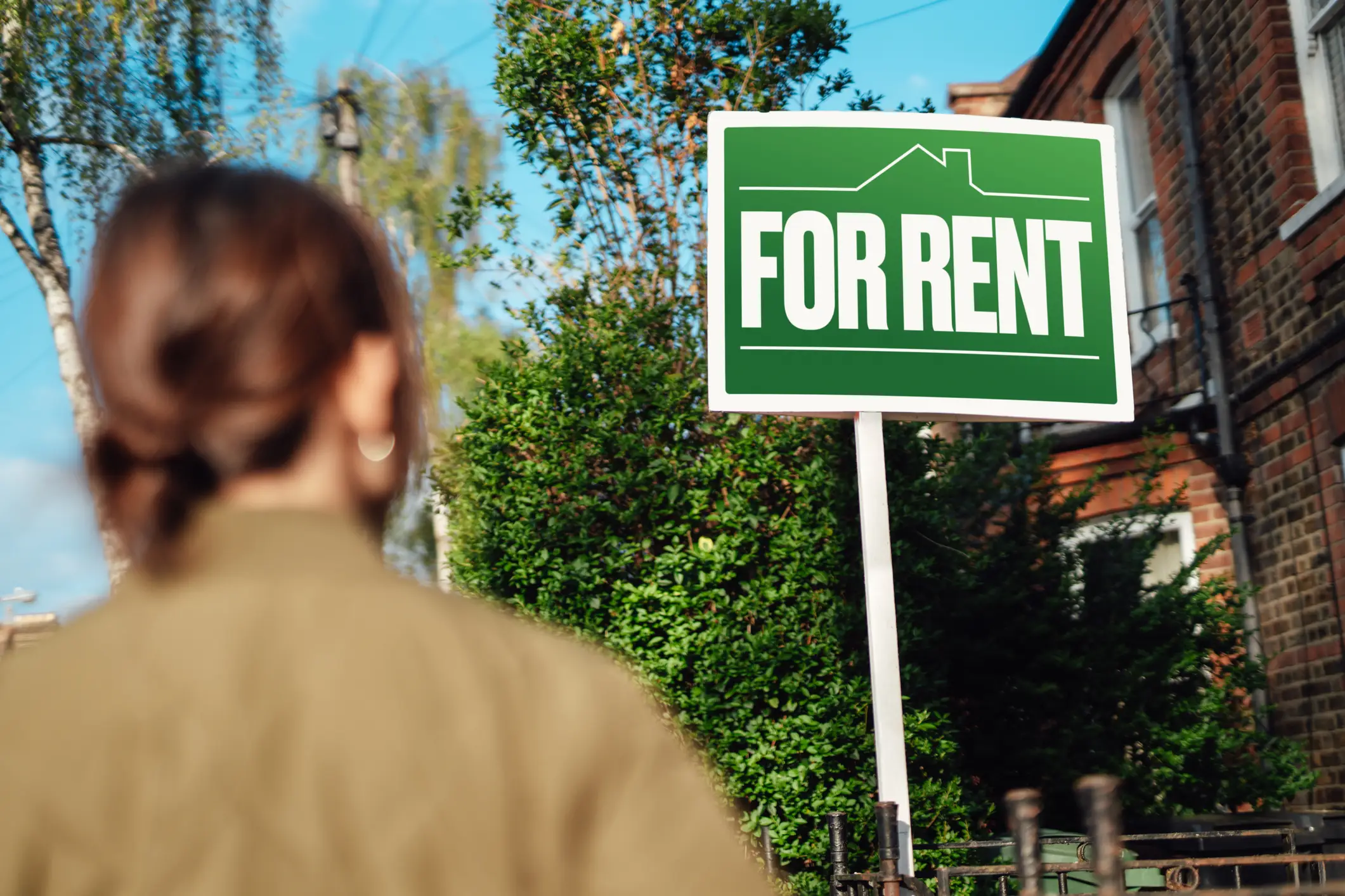 Renting a home is increasingly expensive. (Oscar Wong / Getty)