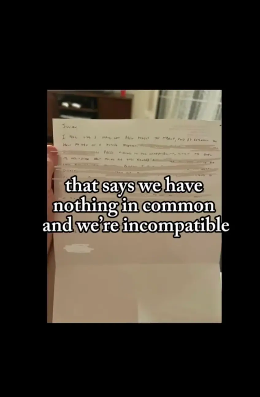 The note was on the short side.