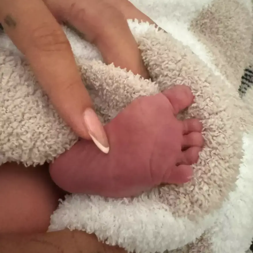 Justin announced the baby arrival news on Instagram. (Instagram/@justinbieber)