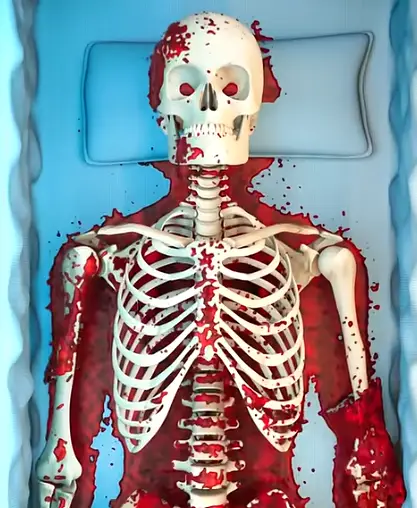 It can take a while depending on the environment and burial (YouTube/zackdfilms)