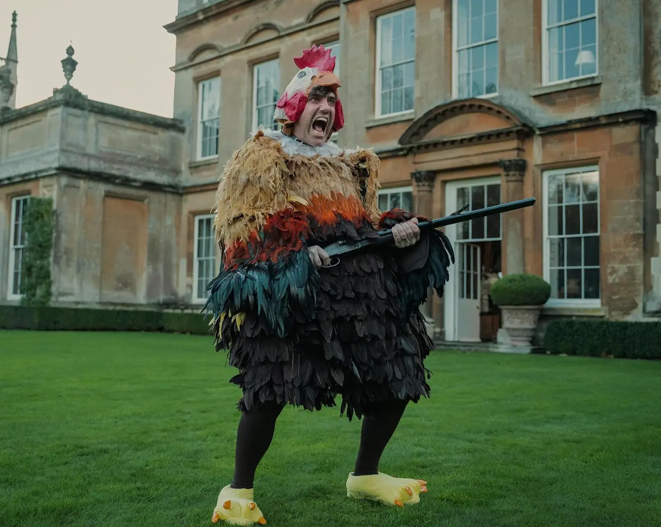 Daniel Ings stars alongside Theo James in the series. Netflix