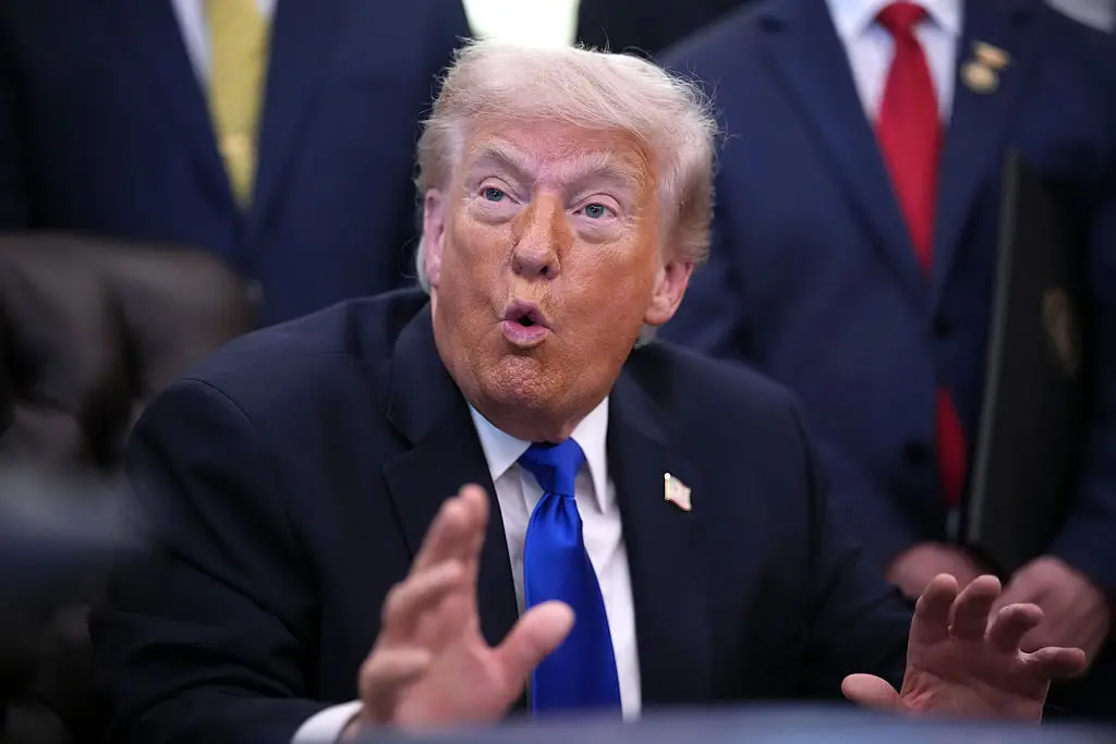 Trump has been hit with high disapproval ratings (Andrew Harnik/Getty Images)