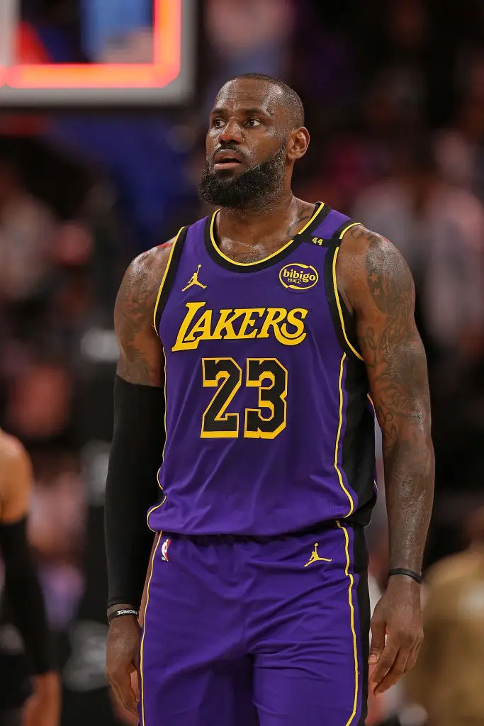 LeBron James spoke about his regime (Justin Ford/Getty Images)