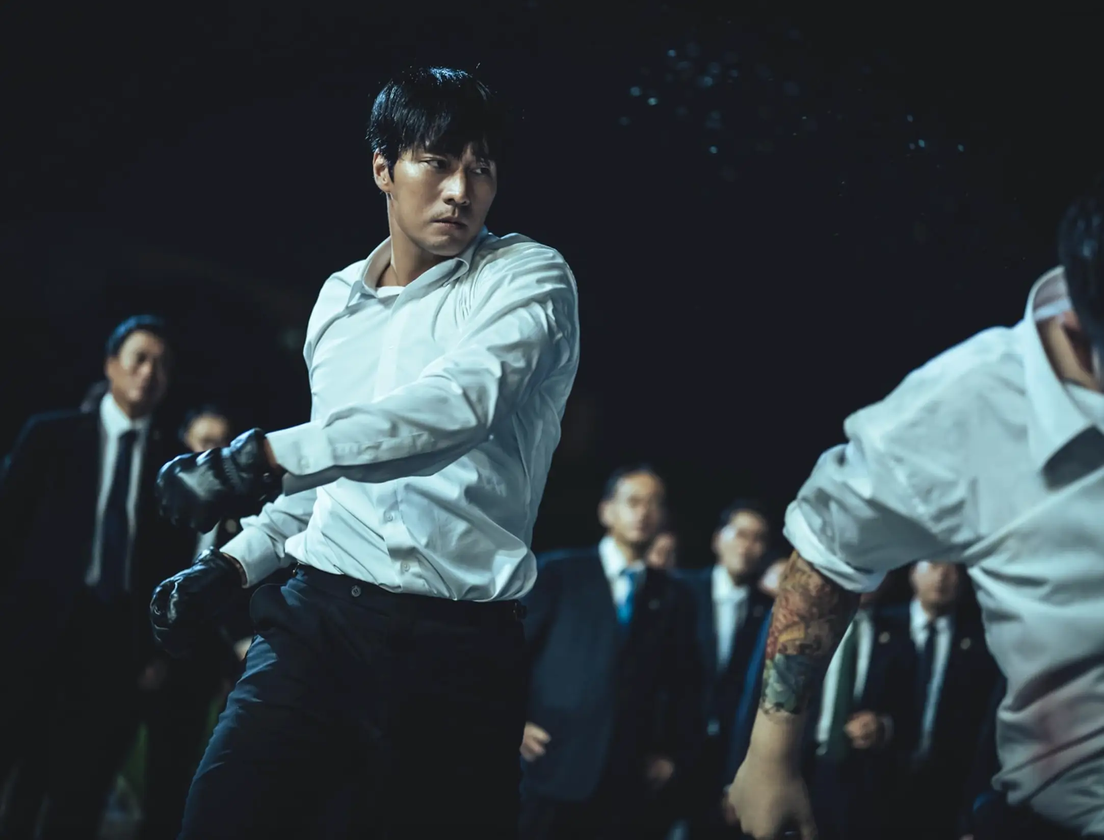 The hit show features sustained fighting scenes throughout the series (Netflix)