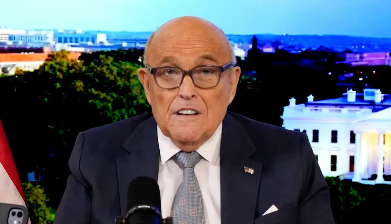 Rudy Giuliani made his return to his show America's Mayor Live last night, May 13 (Rudolph Giuliani/YouTube)