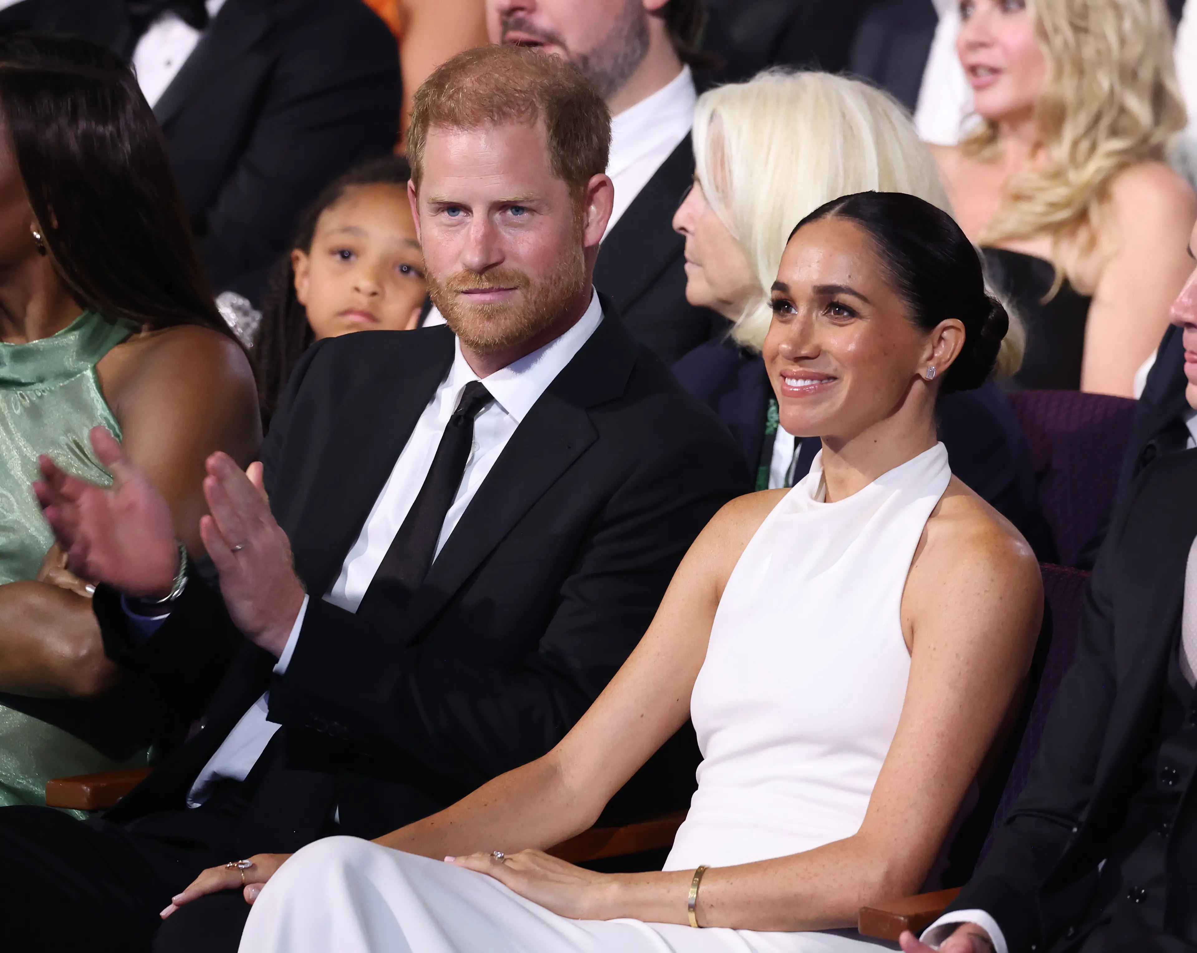 The couple waved goodbye to California last month when they relocated to the UK (Kevin Mazur/Getty Images for W+P)