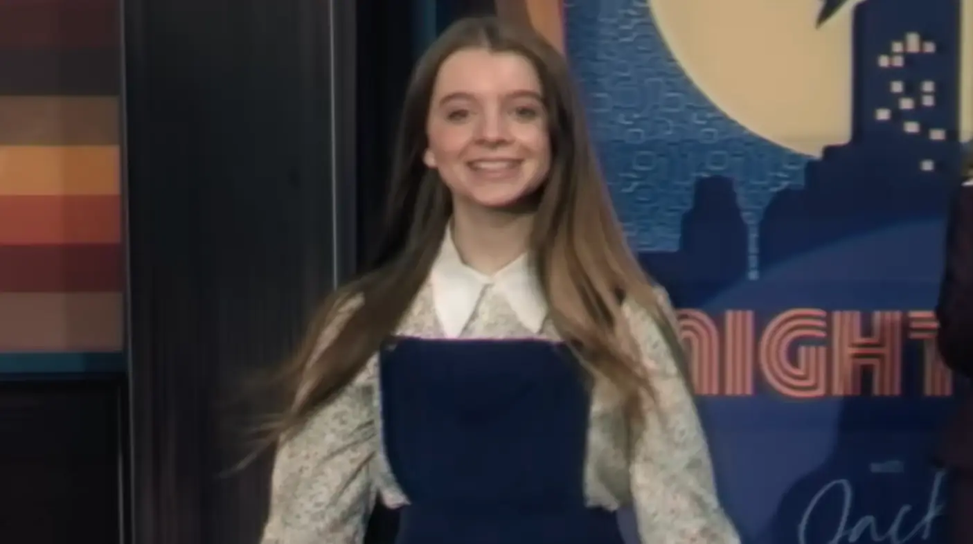 Lily is possessed by the devil live on air.