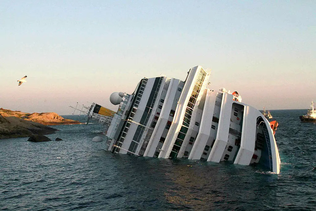 32 people died in the disaster (Photo credit should read STRINGER/AFP via Getty Images)