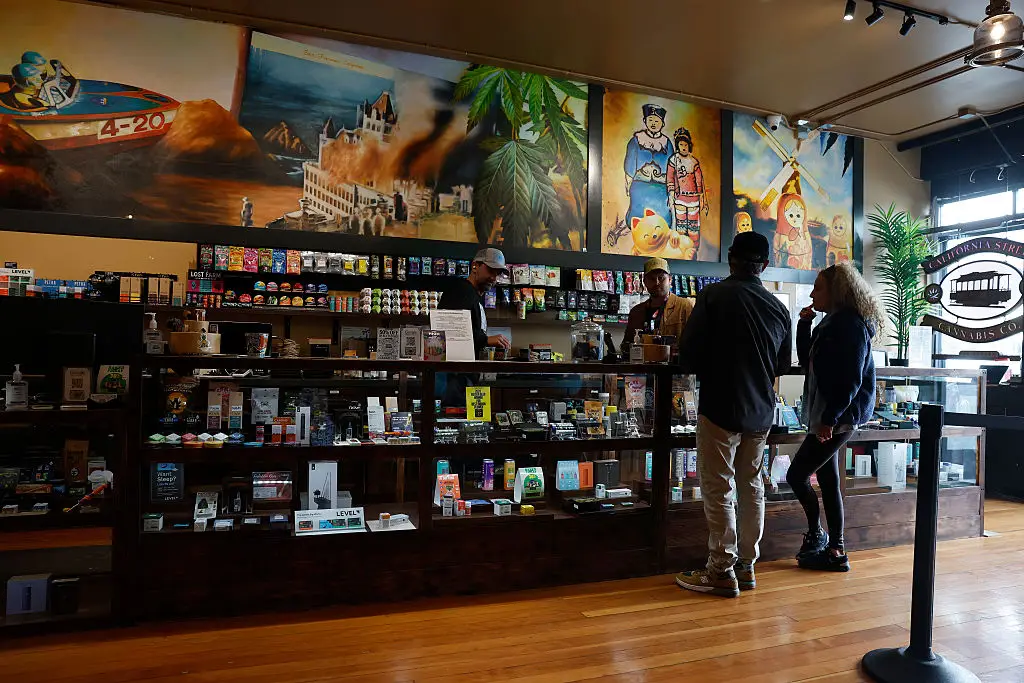 California were the first state in the US to legalise weed (Justin Sullivan/Getty Images)