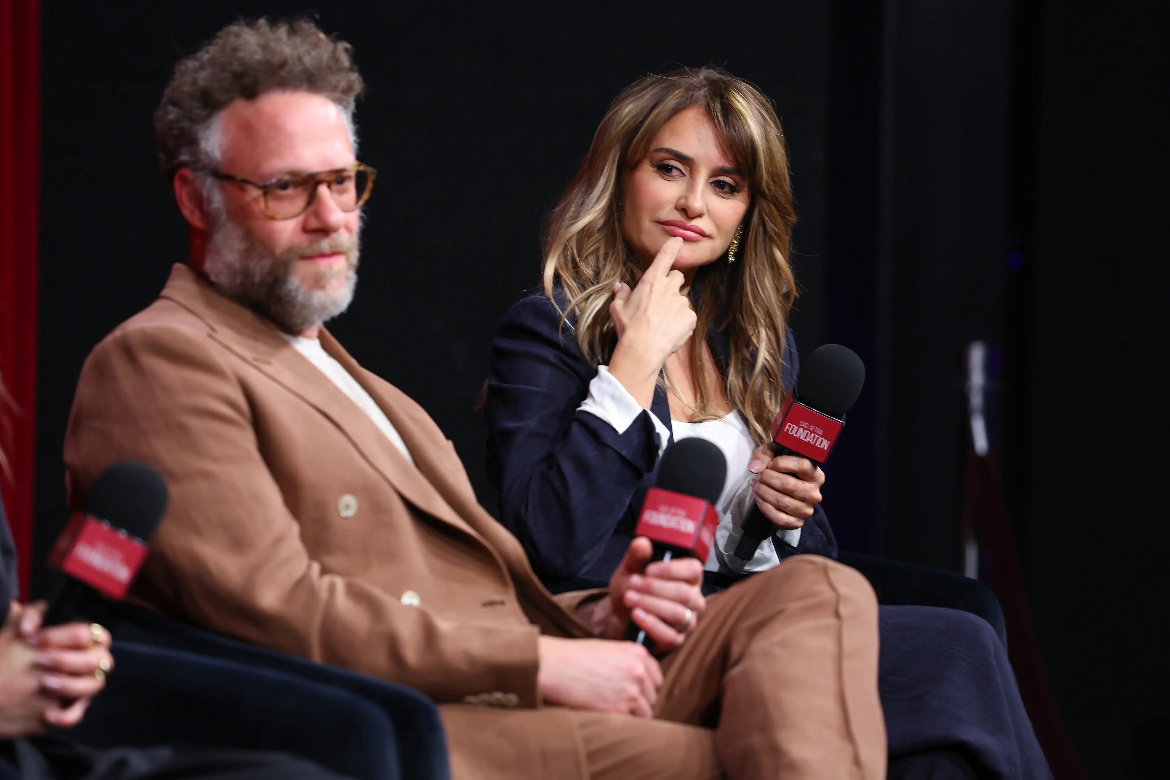 Rogen kept saying what to Cruz? (Araya Doheny/Getty Images for SAG-AFTRA Foundation)