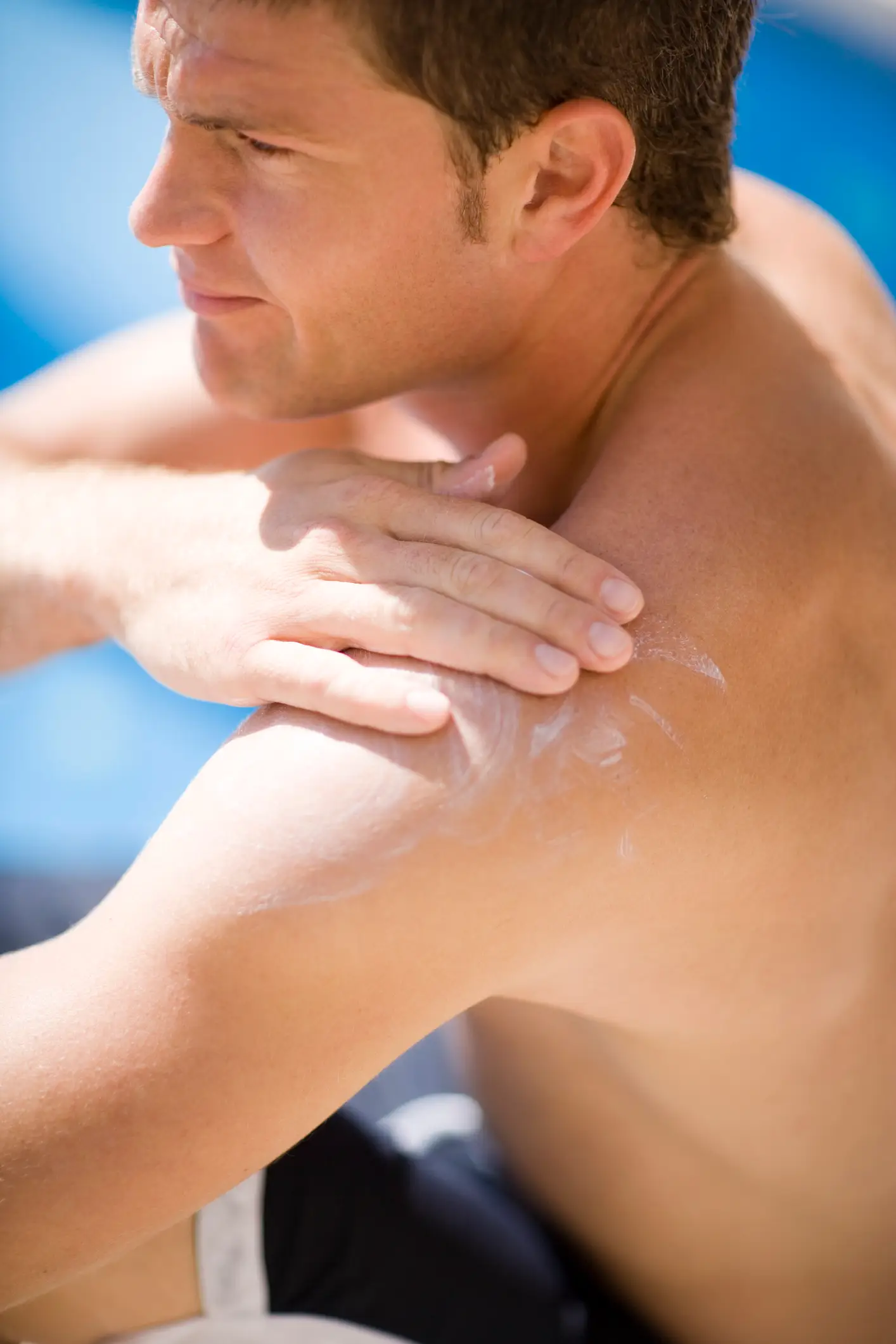 Remembering to re-apply sunscreen is vital (Ian Hooton/SPL/Getty Images)