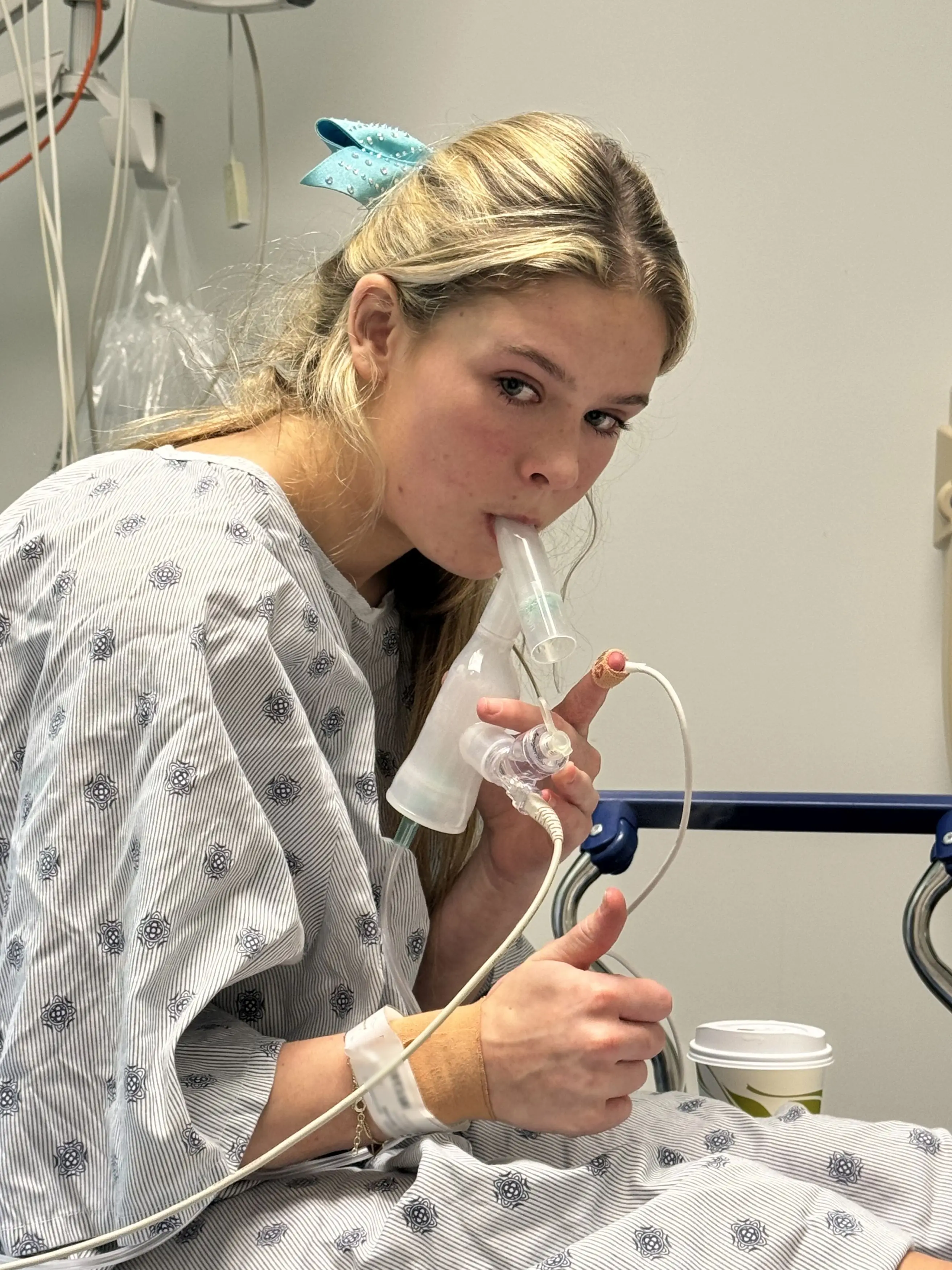 Brainne was rushed to the ER when she started having breathing difficulties (Kennedy News and Media)