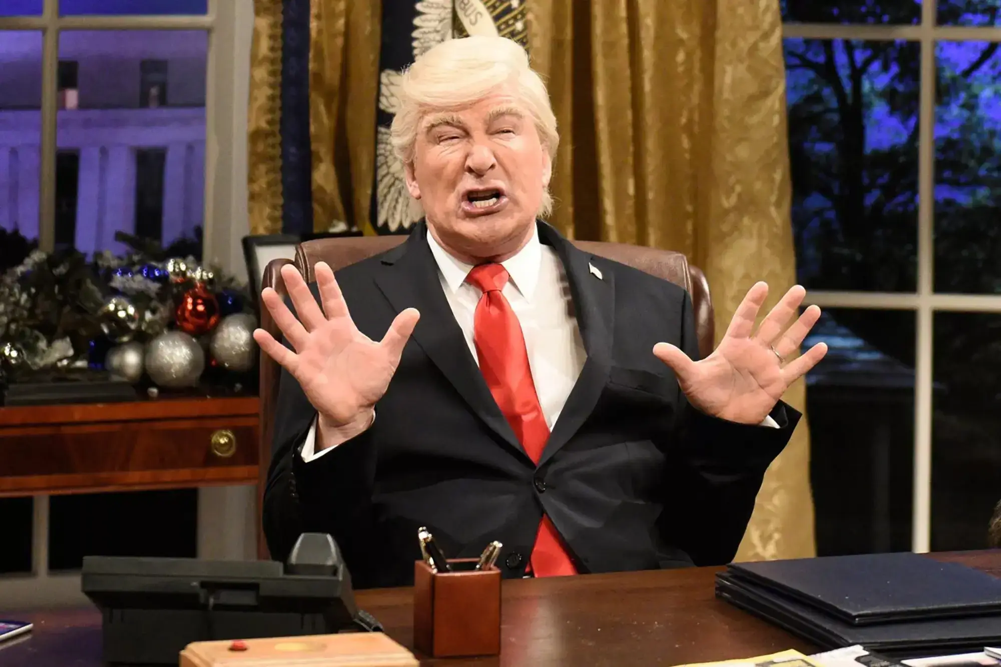 Alec Baldwin has repeatedly played Trump over the years on SNL (NBC)