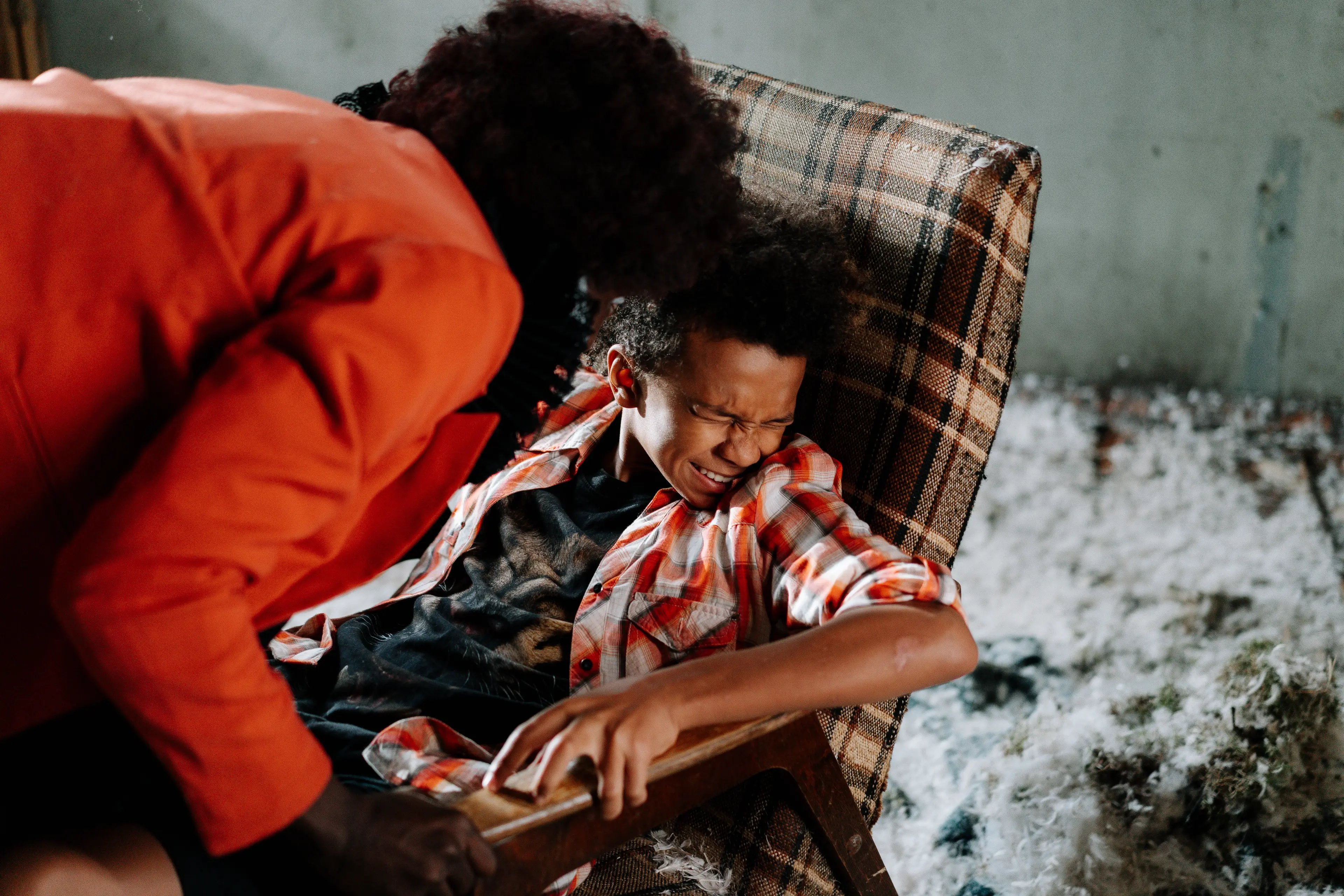 Children can be left feeling anxious, afraid and frightened.