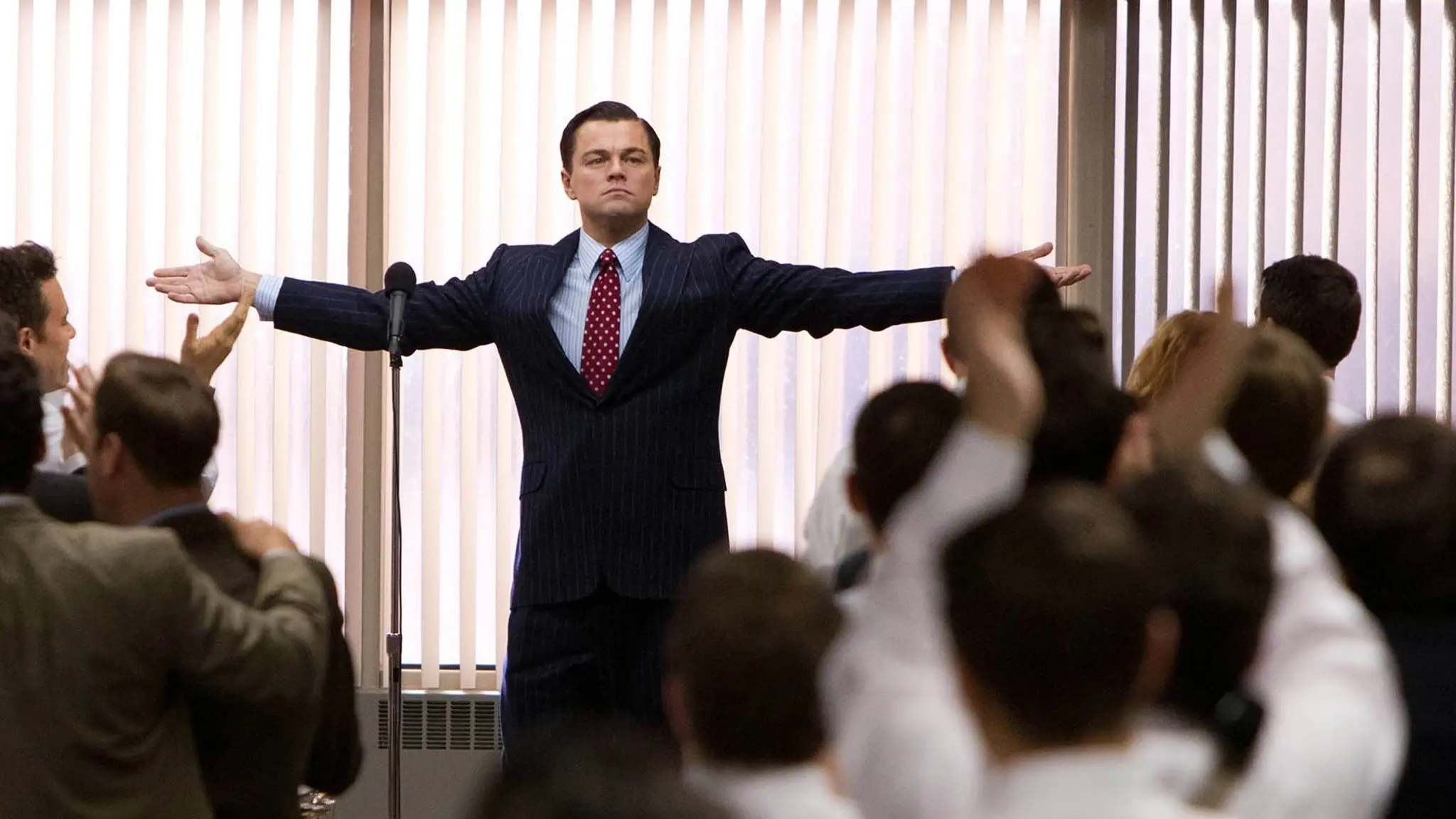 Leonardo DiCaprio in The Wolf of Wall Street. (Warner Bros.)
