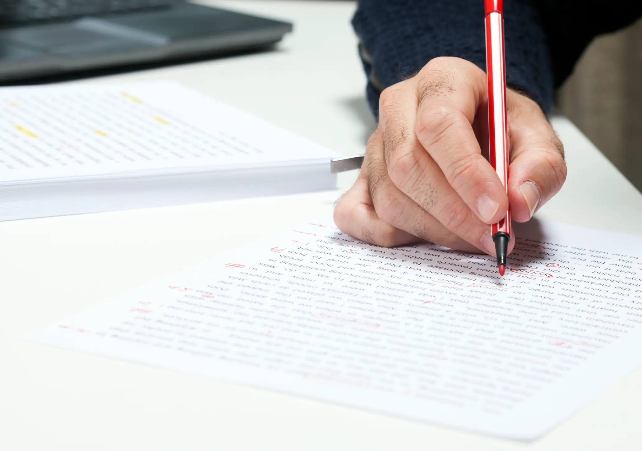 Proofreading is one job that's at risk of being replaced by AI (Getty Stock)