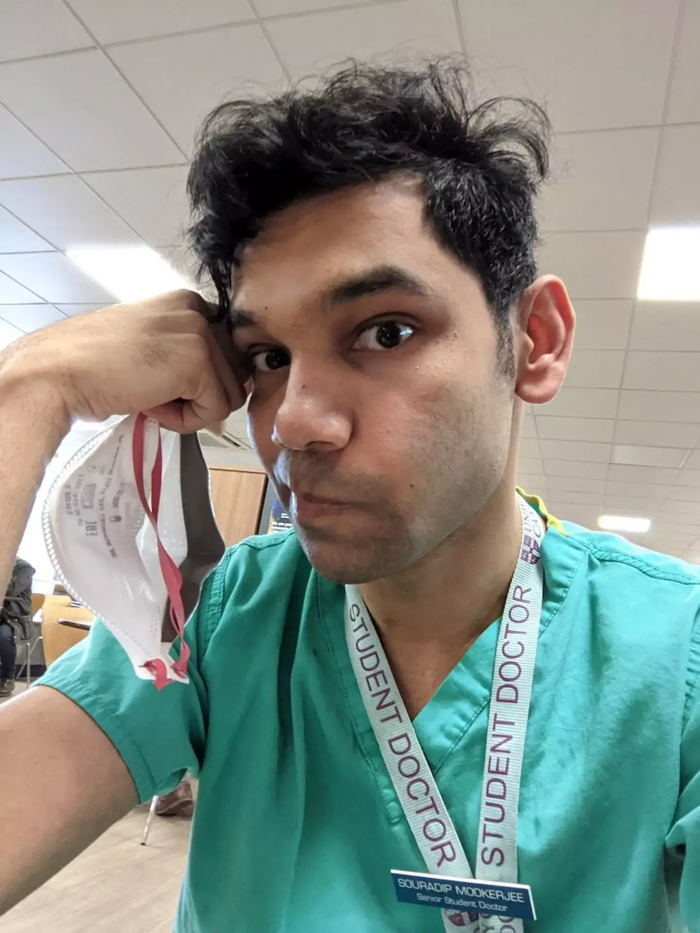 Souradip Mookerjee admitted his take-home pay barely covers his rent and transport costs.