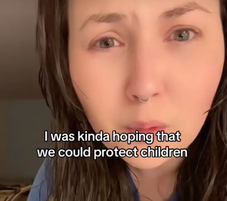 Ash claimed the man was not spoken to by authorities. (TikTok/@realpainintheash)