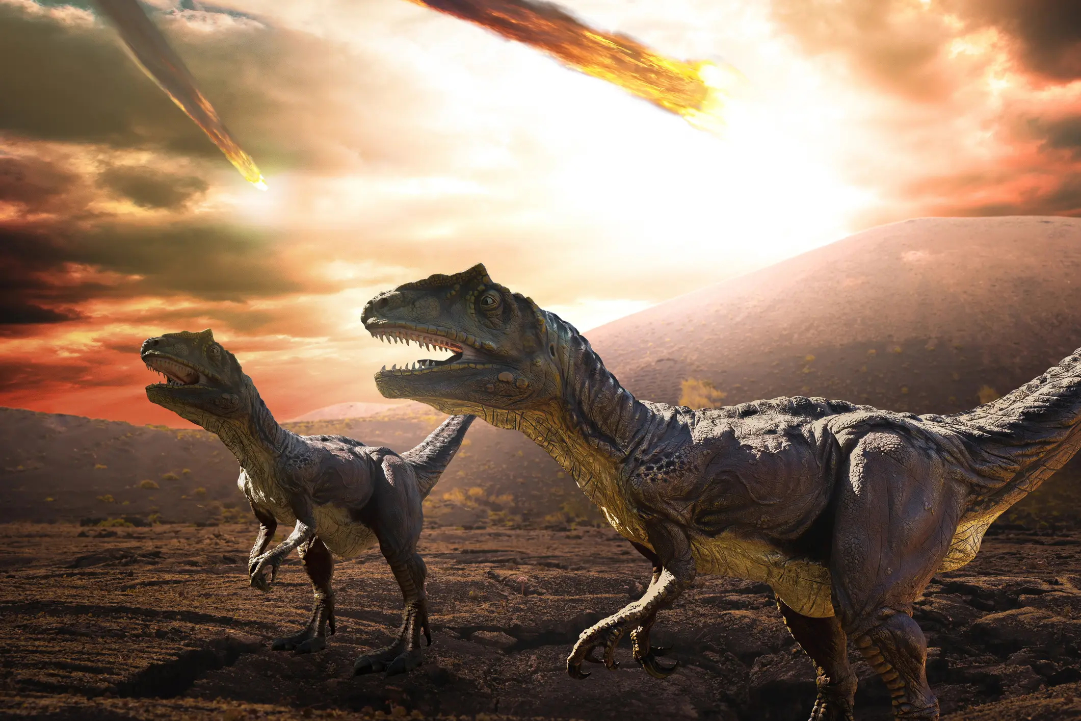The last time an event like this happened, it killed off the dinosaurs (Getty Images)