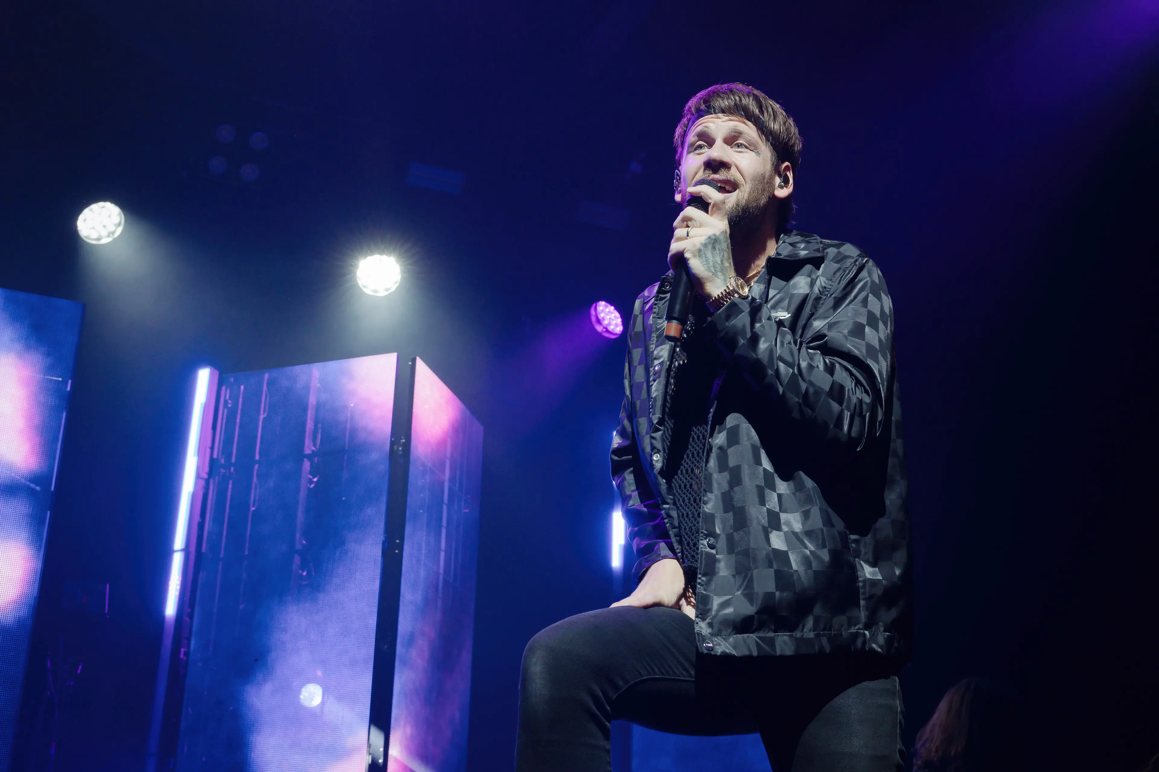 The singer admitted that he turned to alcohol to help him cope with his feelings (Frank Hoensch/Redferns)
