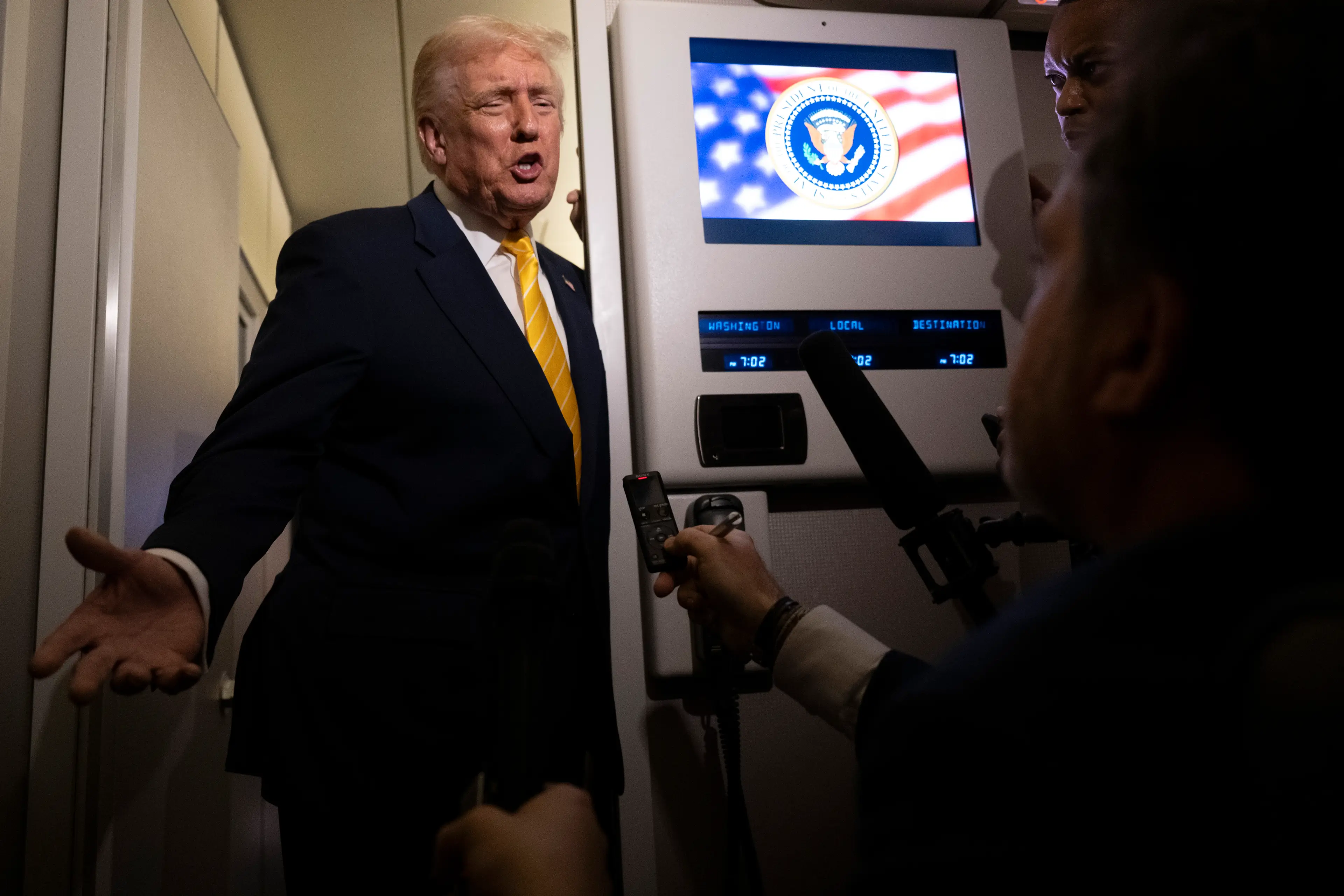 Trump revealed doctors were happy with his 'outstanding' MRI scan (Roberto Schmidt/Getty Images)