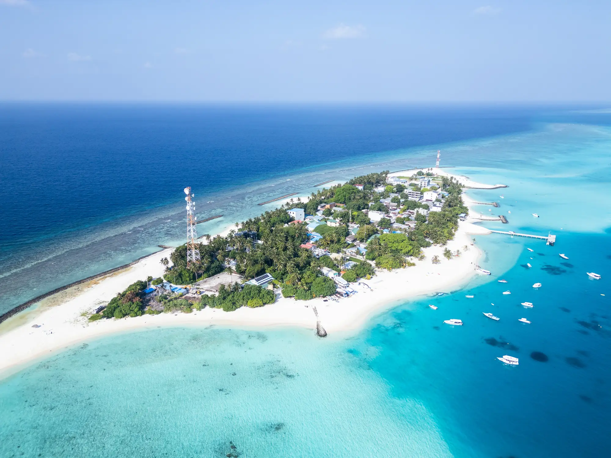 Fulidhoo island in the Vaavu atoll in the Maldives (Getty Stock Images)