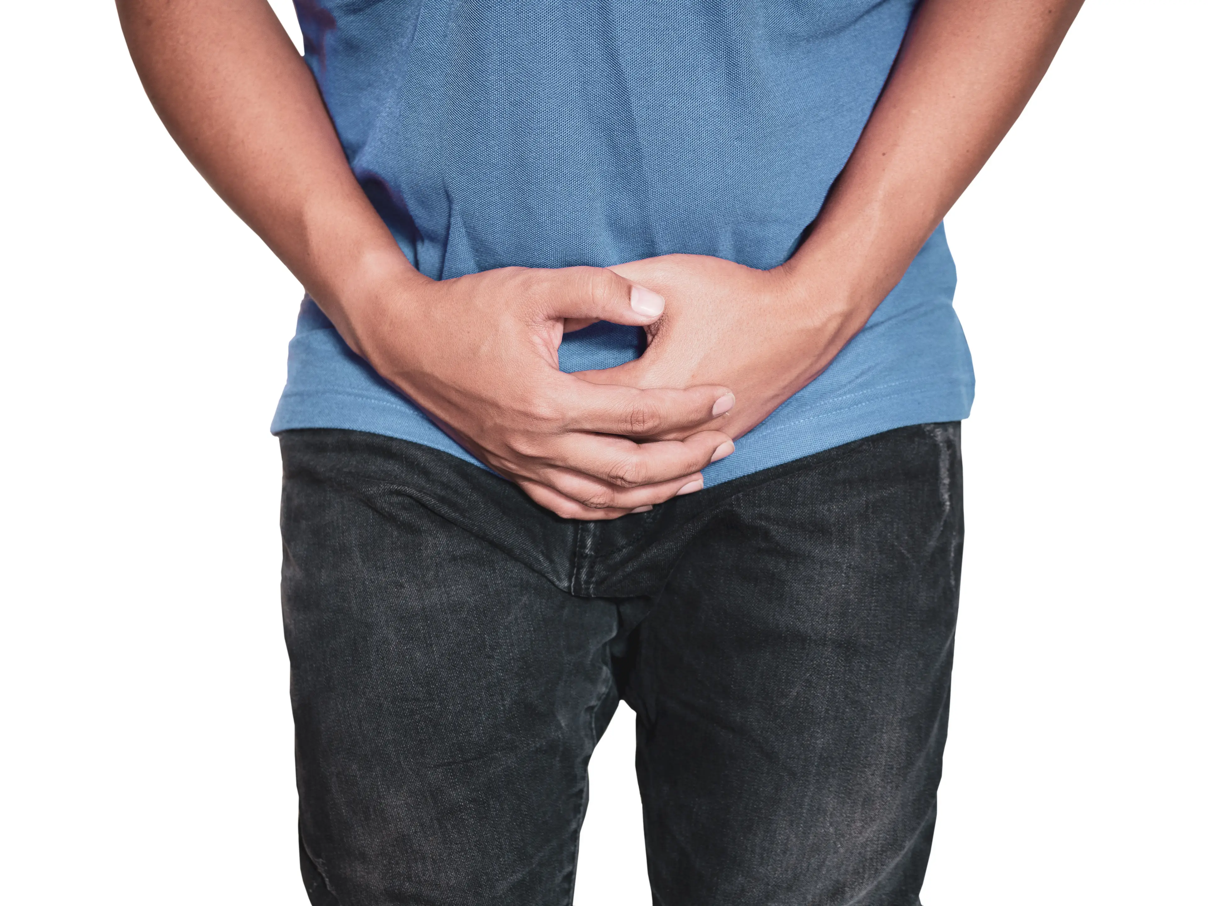 Symptoms of penile cancer can include bleeding, abnormal discharge and discoloration. (Getty Stock Images)