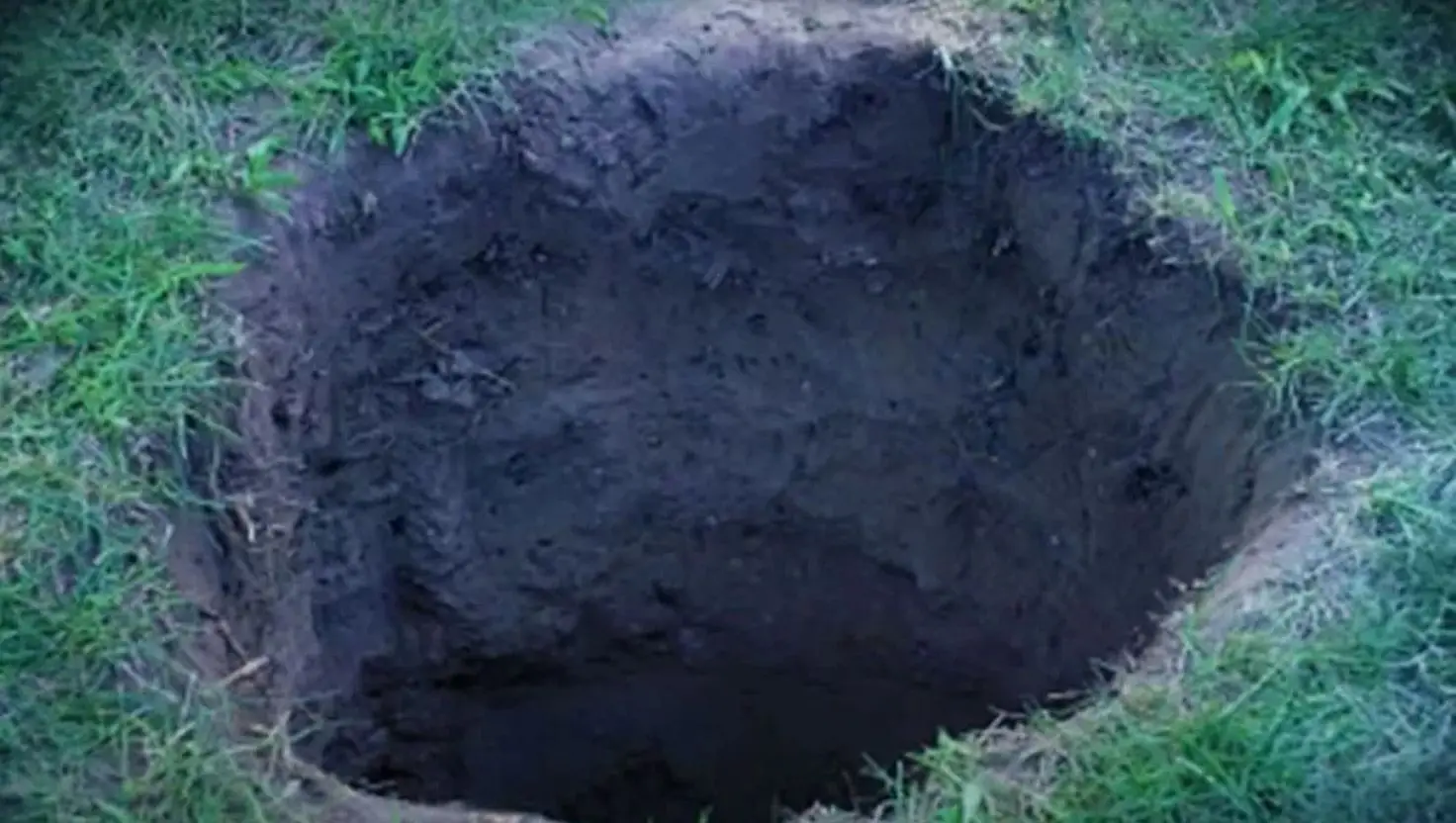 The sink hole is known as the Shaft (ABC Australia)