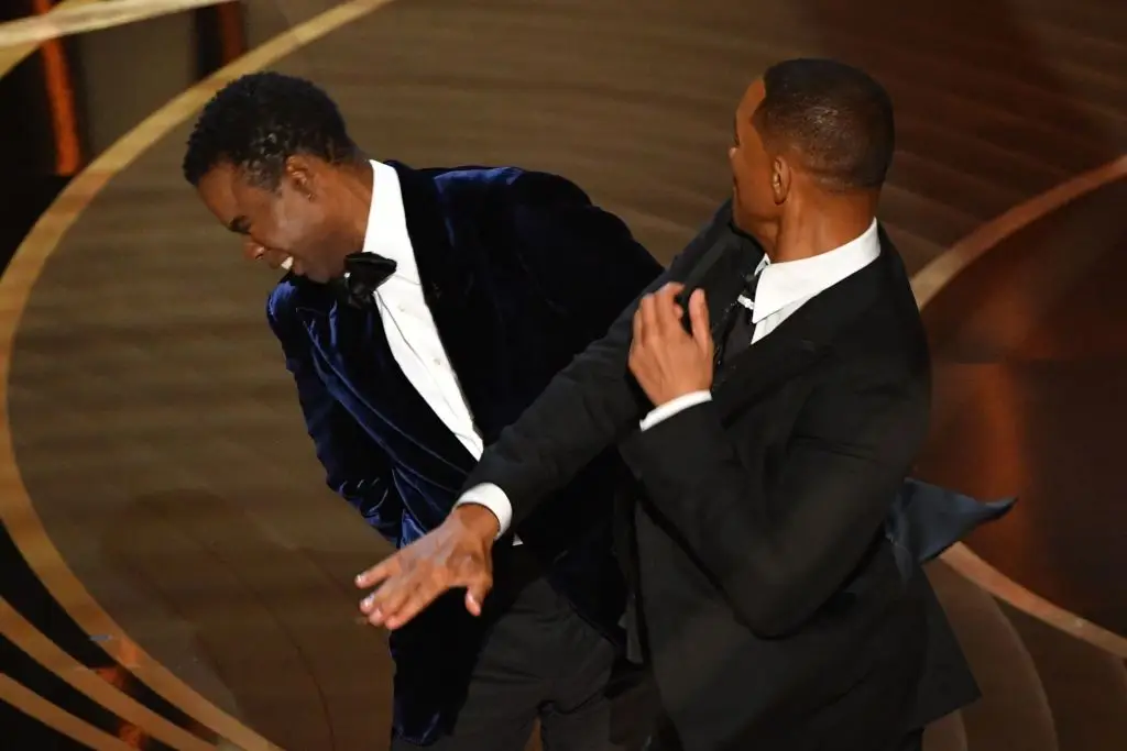 Chris Rock was slapped by Will Smith at the 2022 Oscars (Photo by ROBYN BECK/AFP via Getty Images)