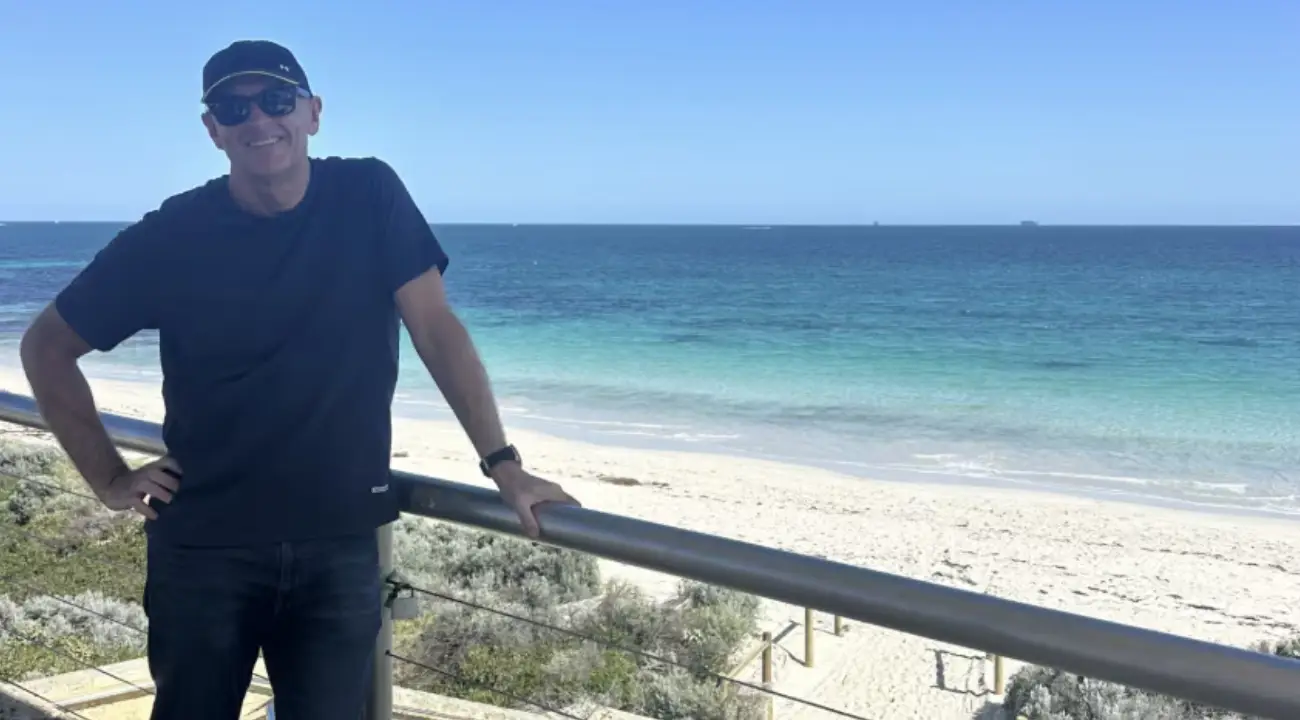 Greg O'Neill died after being attacked by a great white shark (ABC)