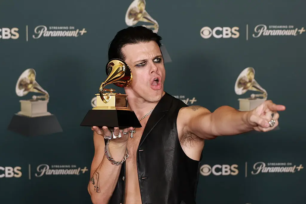 Yungblud at the 2026 Grammys (Allen J. Schaben / Los Angeles Times via Getty Images)