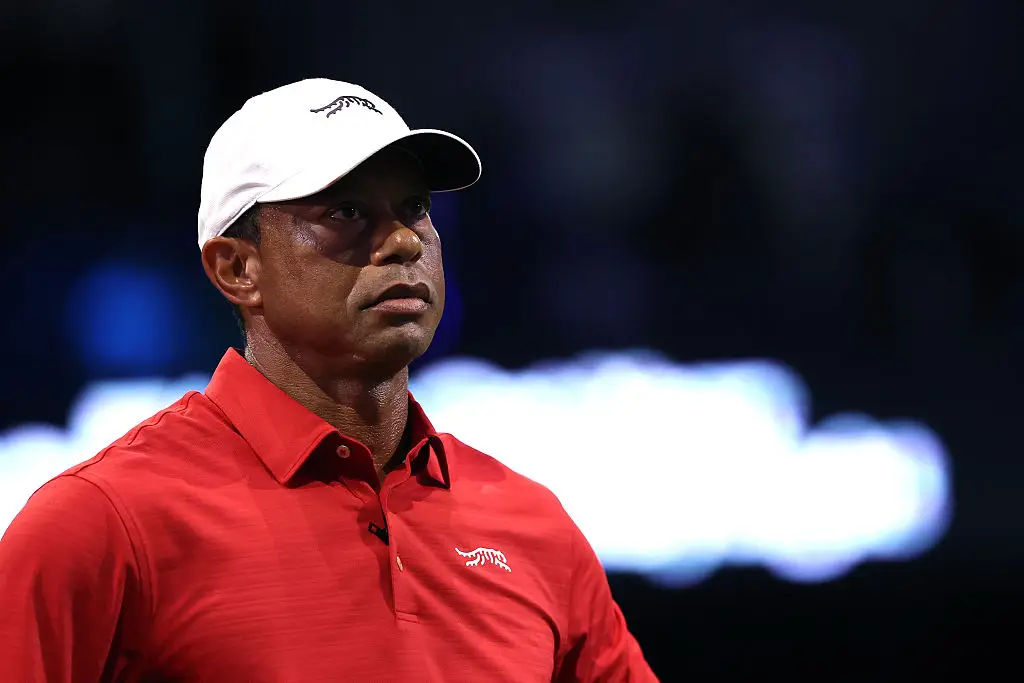 Woods was charged after failing to provide a urine sample (James Gilbert/TGL/TGL Golf via Getty Images)
