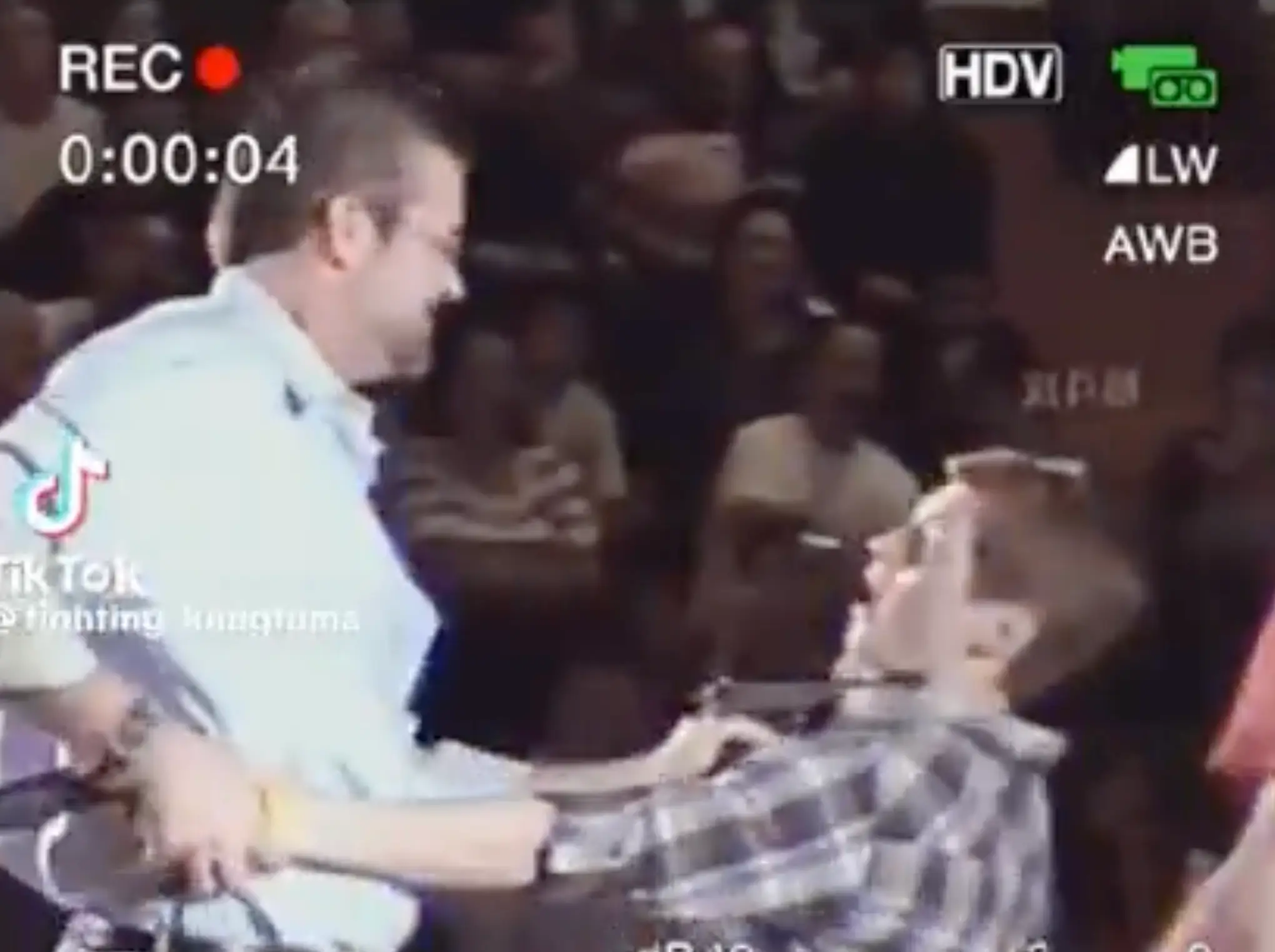 In another attempt, he disarmed two people.