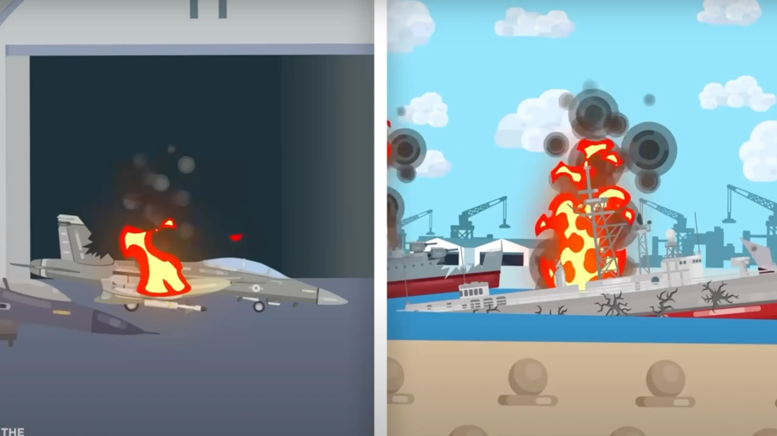 Taking out the US' ability to retaliate is one of the key strategies (The Inforgraphics Show)