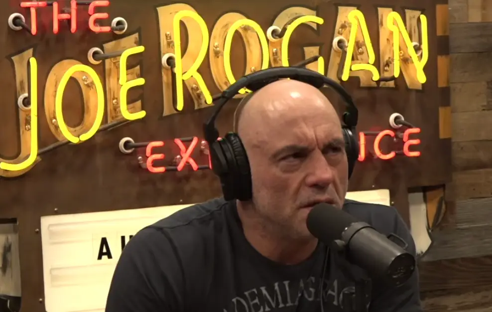 Joe Rogan has opened up about finding the news 'overwhelming' (YouTube/ PowerfulJRE)