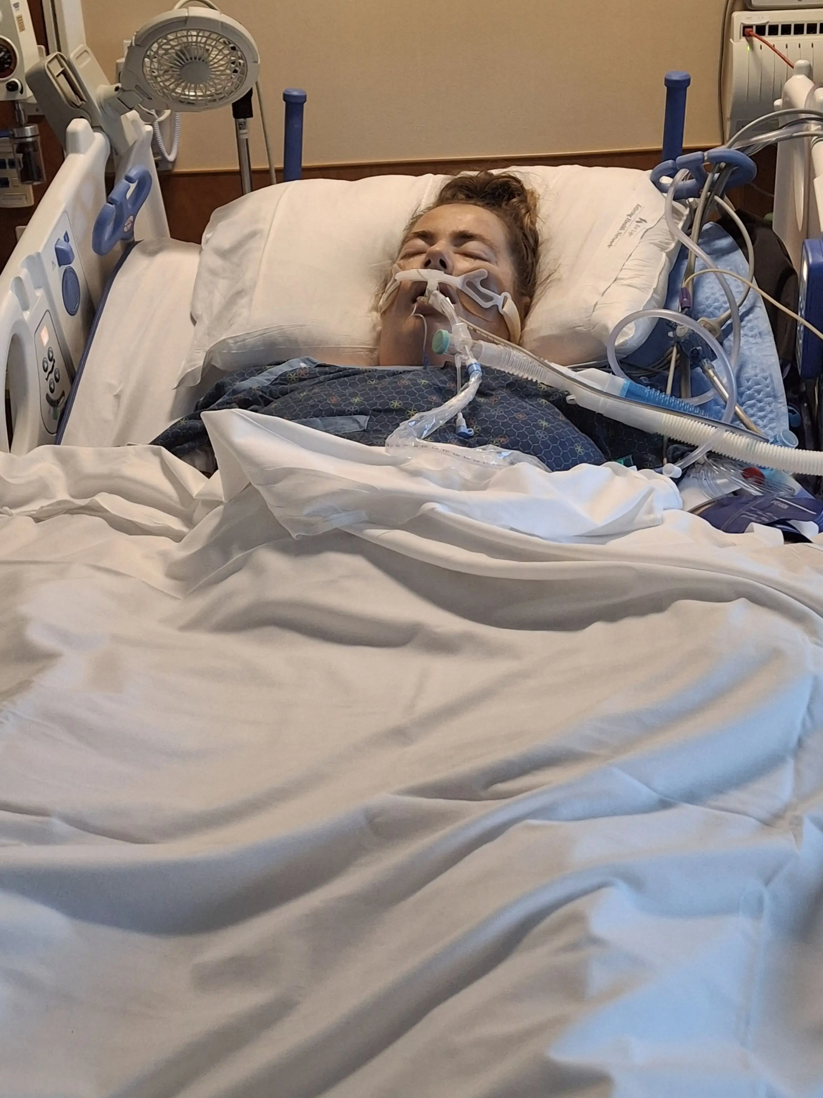 Brielle was placed into a medically induced coma for 11 days (Kennedy News and Media)