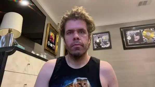 Hilton is now being treated in hospital. (@@ThePerezHilton/YouTube)