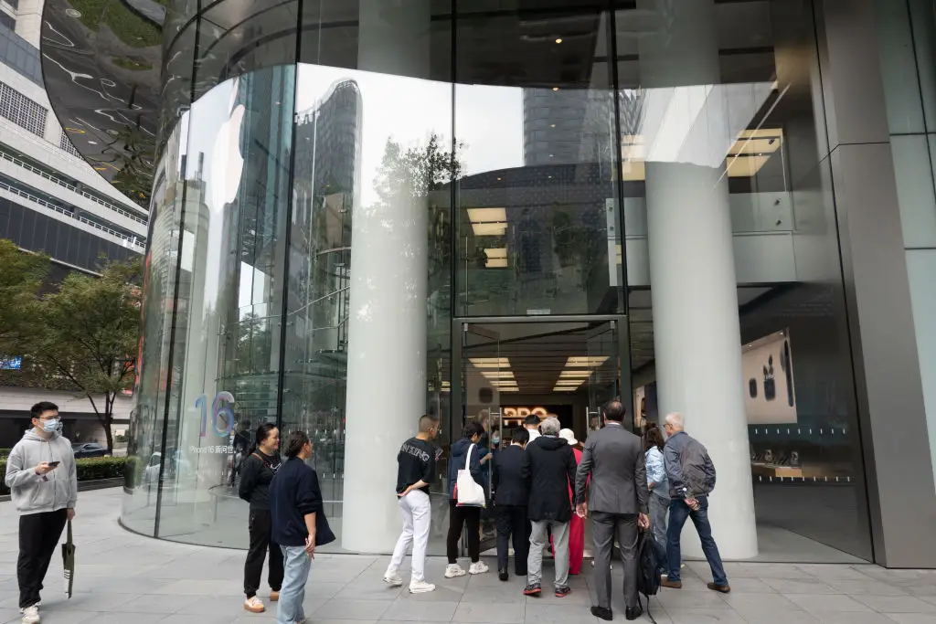 We know one thing for definite, come September 2025 there will be queues at Apple stores around the world (CFOTO/Future Publishing via Getty Images)