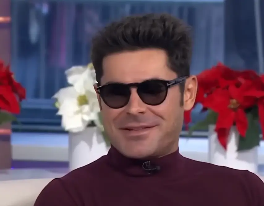 Zac Efron said he felt 'weird' wearing sunglasses.