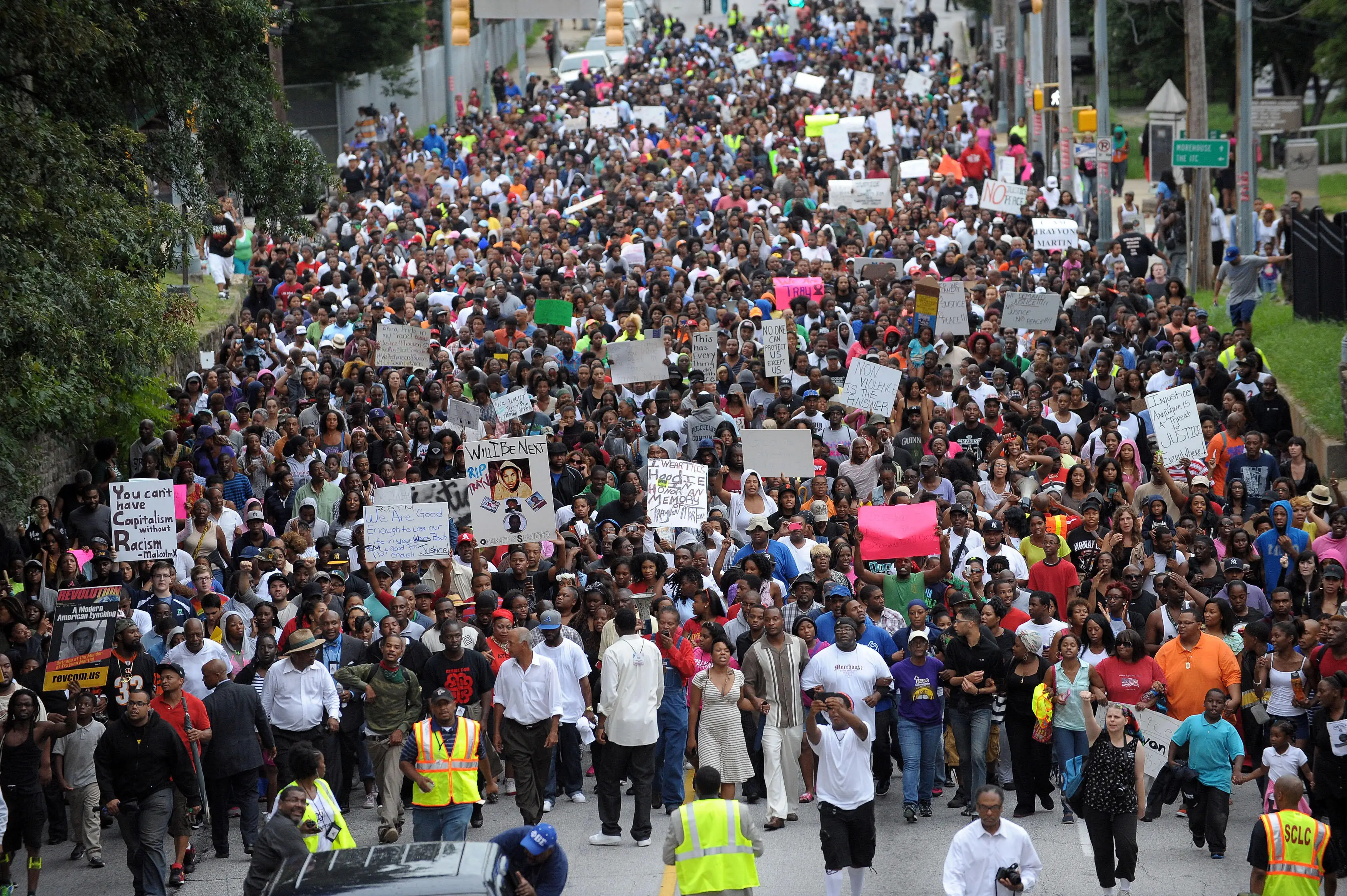 Demonstration against George Zimmerman's acquittal (Alamy)