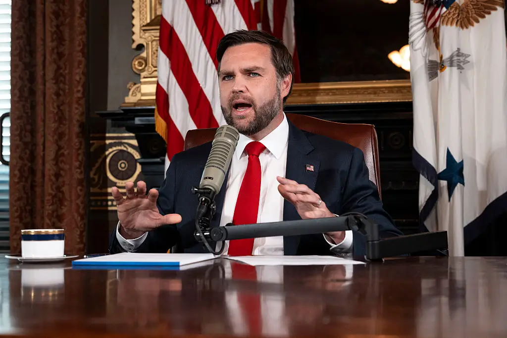 Vance took over the show on Monday (Doug Mills-Pool/Getty Images)