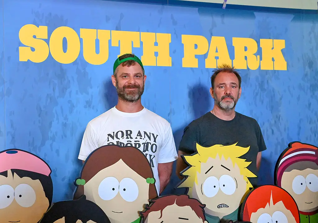 South Park co-creators Matt Stone and Trey Parker have sparked (Jon Kopaloff/Getty Images for Paramount+)