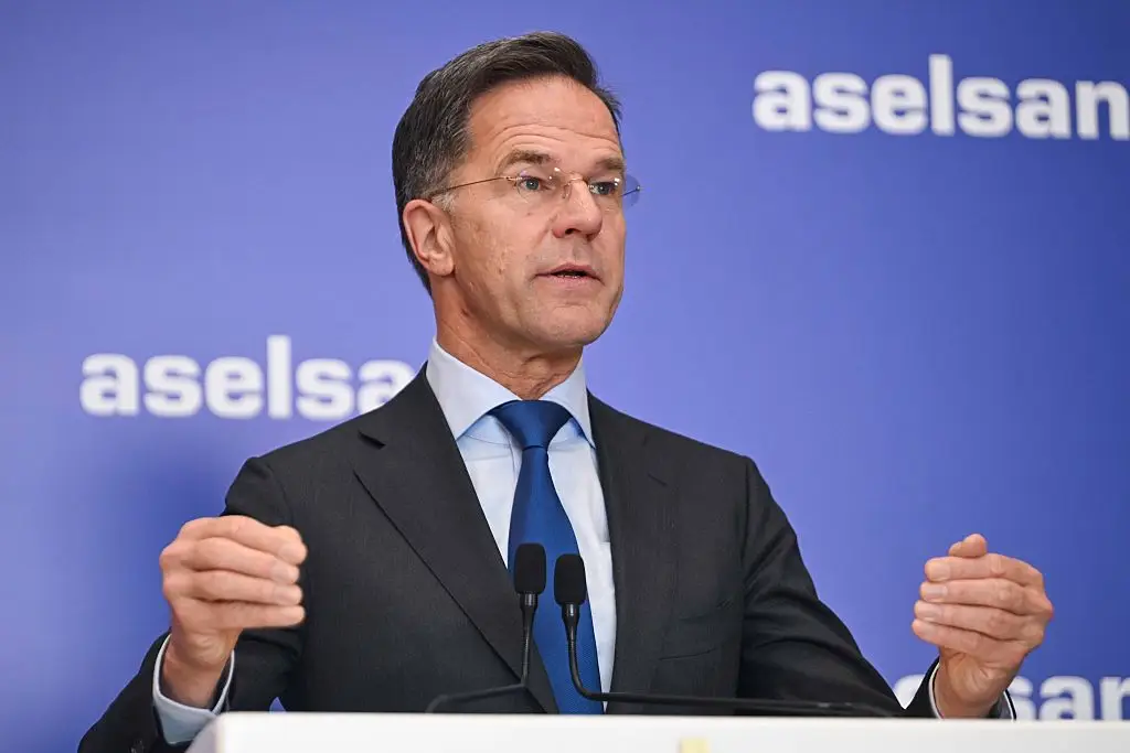 NATO secretary general Mark Rutte (Ismail Aslandag/Anadolu via Getty Images)