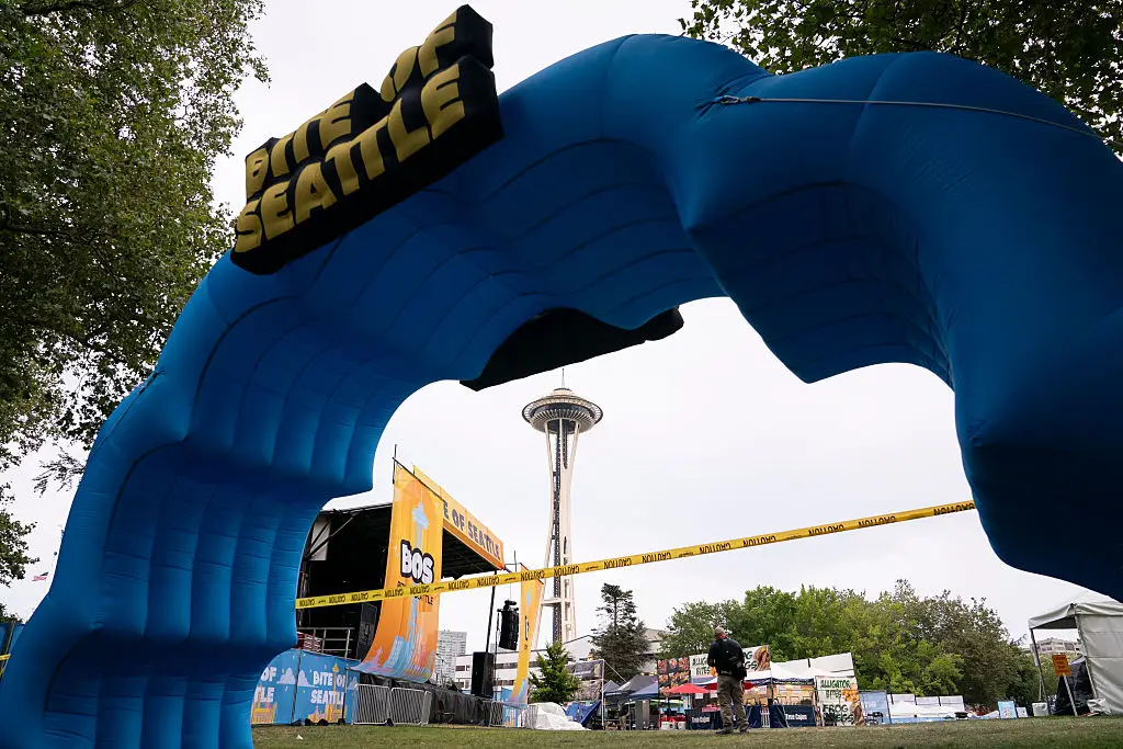 The food festival takes place every year at the Seattle Center (David Ryder/Getty Images)