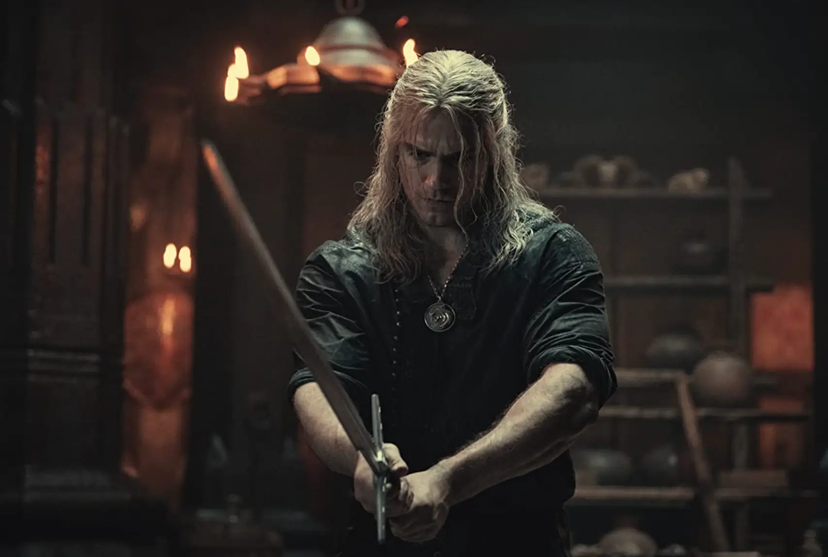 Cavill starred as Geralt in The Witcher for two seasons.