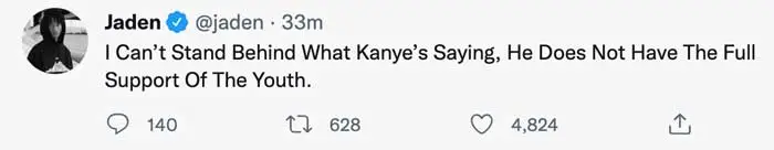 The now-deleted tweet.