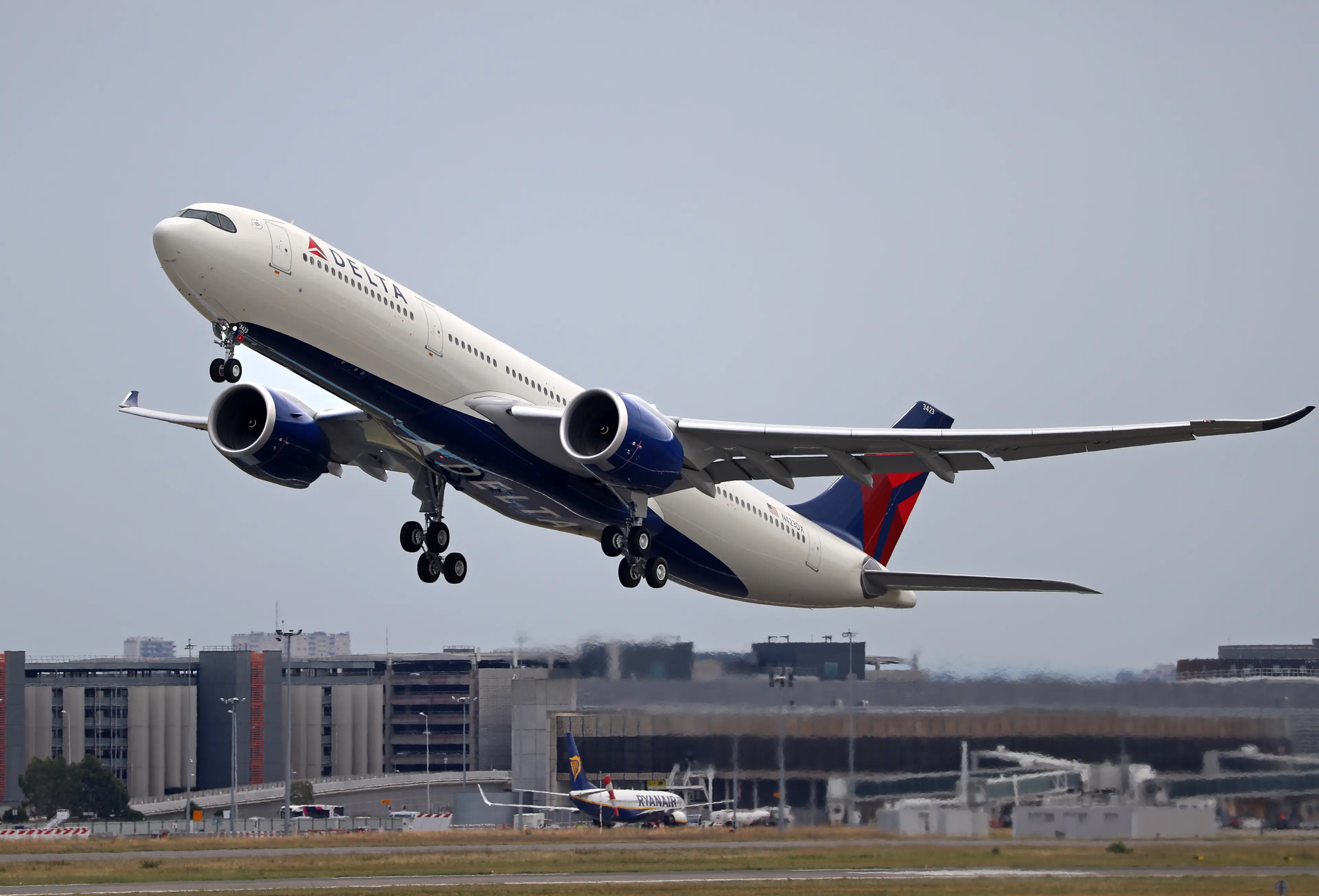 The flight had been travelling to Barcelona before having to back track.