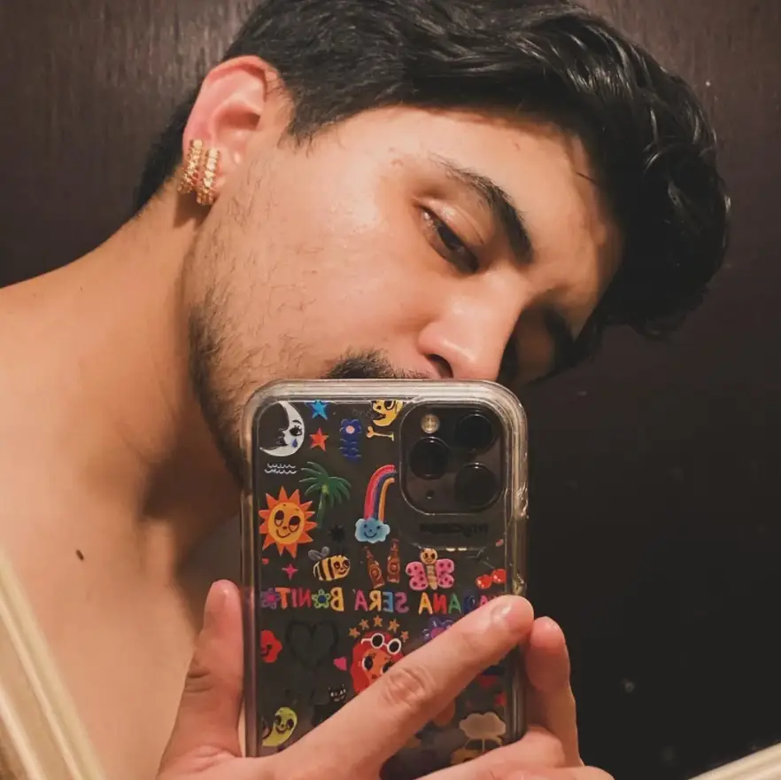 The Mexican has been warned the designer label may come after him. (X/@LordeDandy)