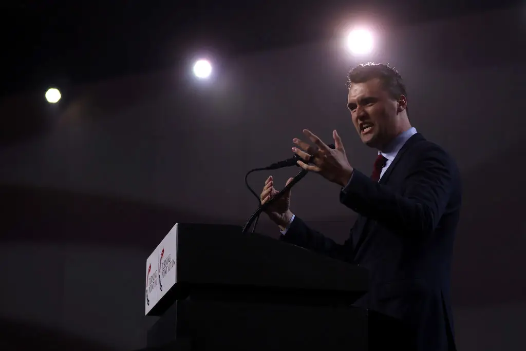 Charlie Kirk was shot dead in September last year while debating students in Utah (Justin Sullivan/Getty Images)
